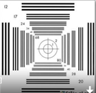 NBS 25分辨率测试靶（NBS 25 Resolution Test Chart）